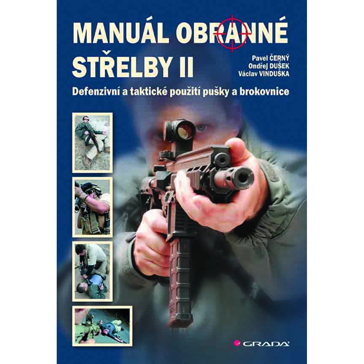 Manuál obranné střelby II, s originálnym podpisom od autora