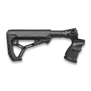Pažba FabDefense na Mossberg 500, čierna