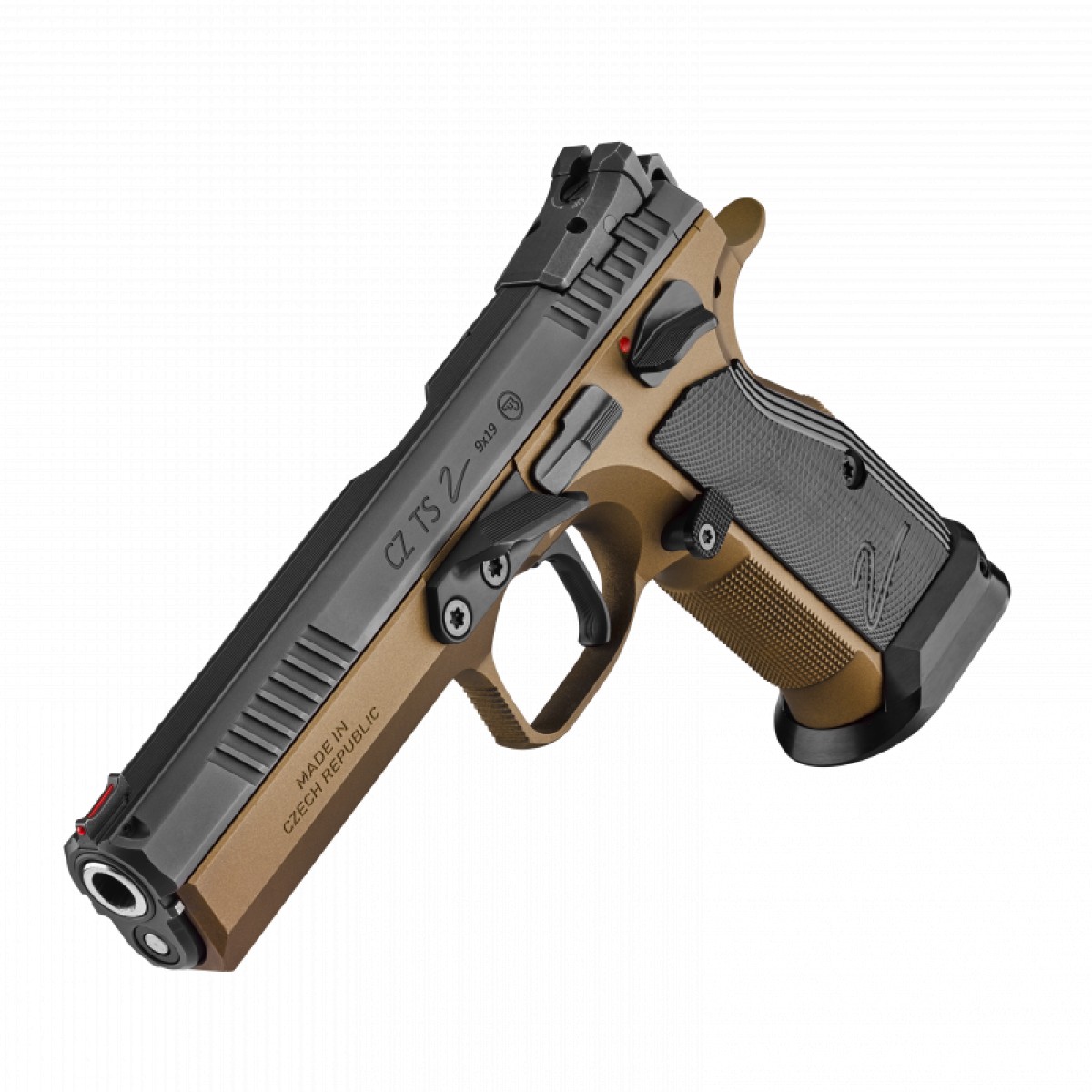 Pištoľ CZ TS 2 DEEP BRONZE – Obrázok 3
