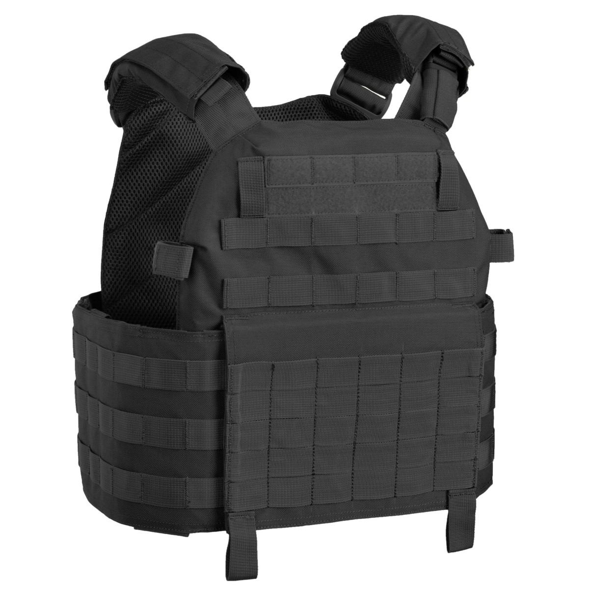 Taktický nosič balistických plátov čierny 1000D POLY