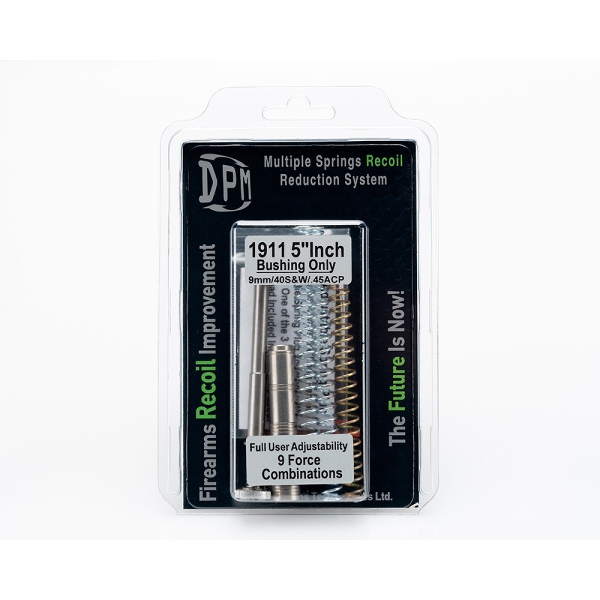 DPM pružiny 1911 5″ “Bushing ONLY” Full User Adjustability