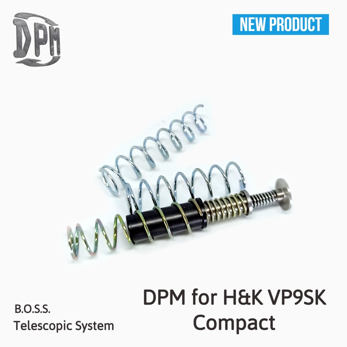 DPM pružiny H&K VP9SK – Compact Telescopic – Obrázok 2