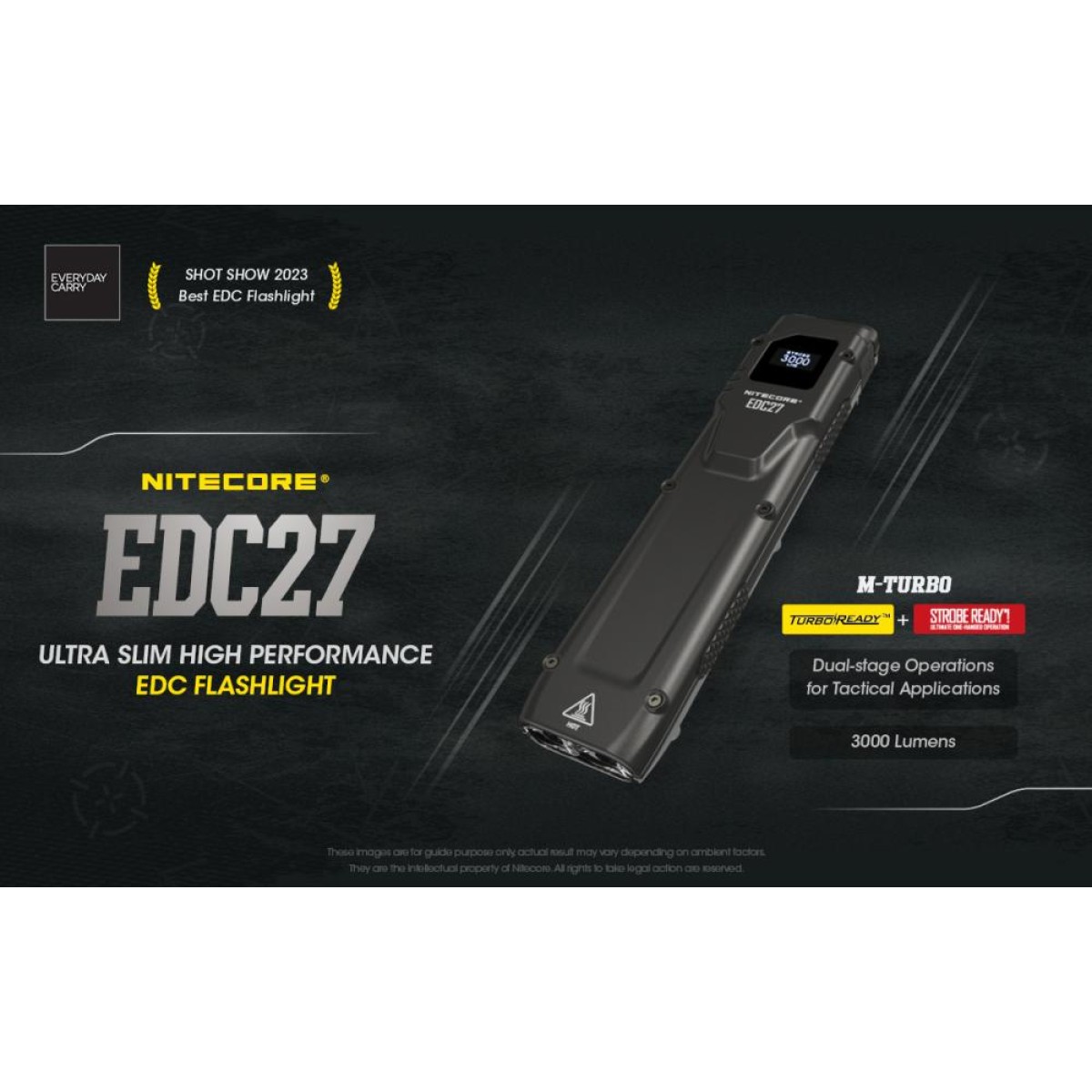 Svietidlo NITECORE EDC27 – Obrázok 2
