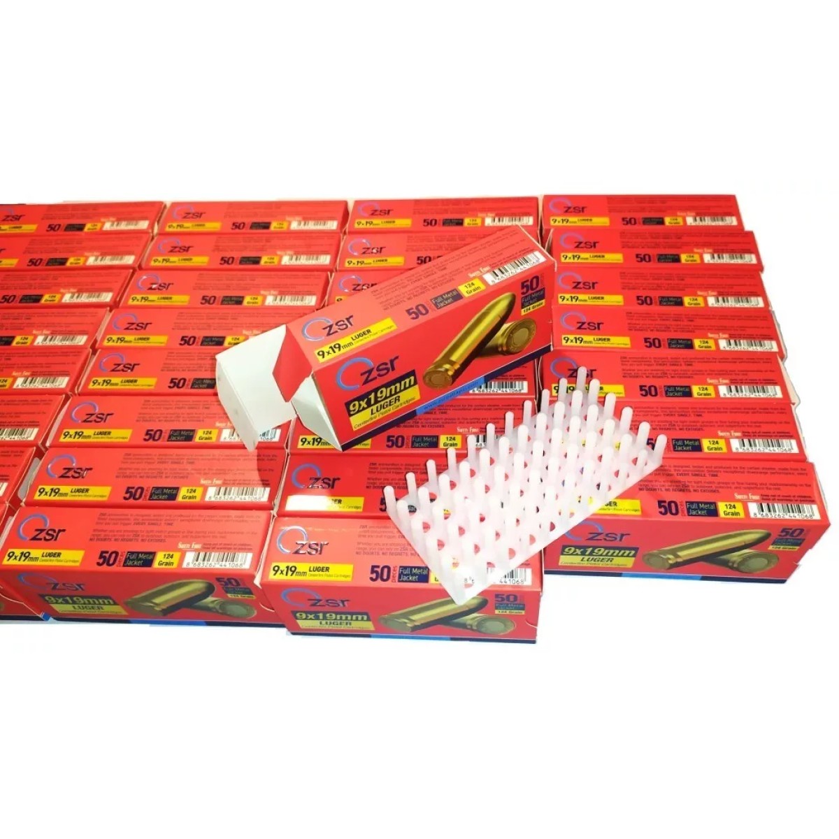 Strelivo ZSR 9x19mm FMJ 8,0g/124grs. – Obrázok 2