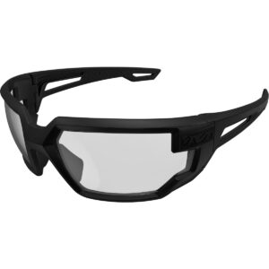 Strelecké okuliare Tactical  X | ČIERNY Rám | ČÍRE Sklá