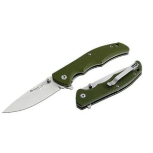 Nôž SL- 46004/G10V čepeľ: 440C, rukoväť: G10 - zelená